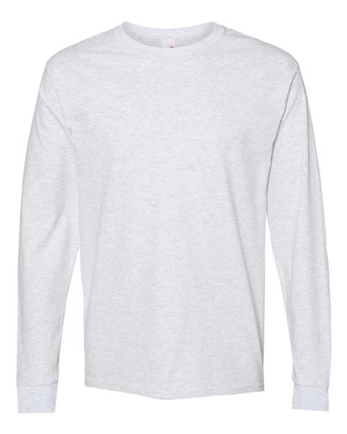 Hanes 5286 — Essential-T Long Sleeve T-Shirt — Ash
