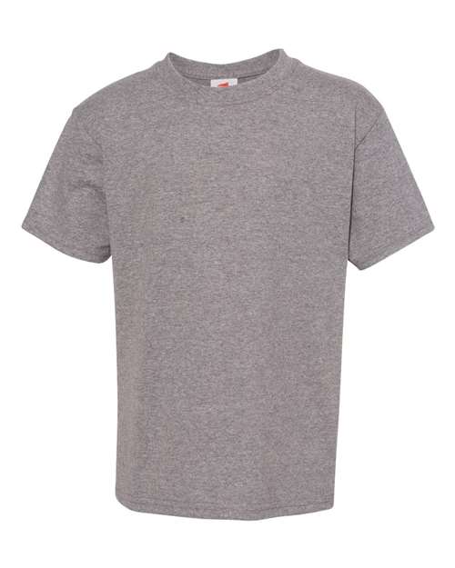 Hanes 5370 — Youth EcoSmart® T-Shirt — Oxford Grey