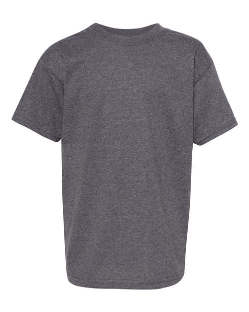 Hanes 5480 — Youth Essential-T T-Shirt — Charcoal Heather