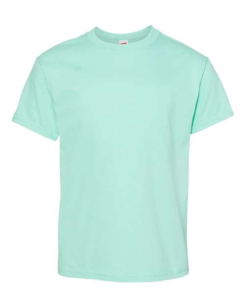 Hanes 5480 — Youth Essential-T T-Shirt — Clean Mint