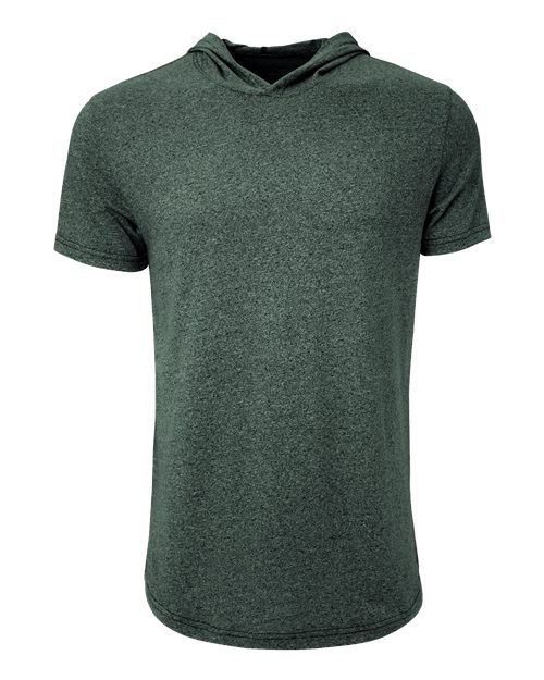 Next Level 2022 — Unisex Mock Twist Hoodie T-Shirt — Forest Green
