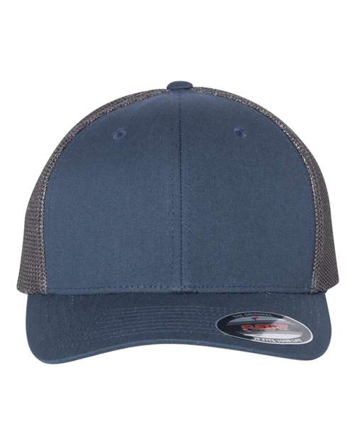 Flexfit 6511 — Trucker Cap — Navy/ Graphite