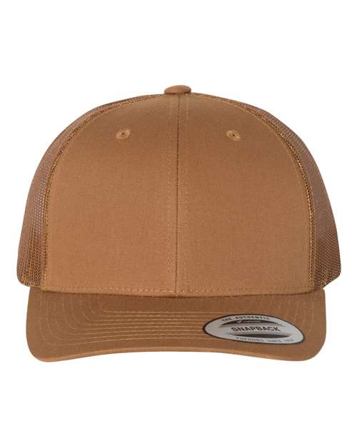 YP Classics 6606 — Retro Trucker Cap — Caramel