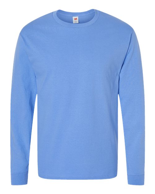 Hanes 5286 — Essential-T Long Sleeve T-Shirt — Carolina Blue