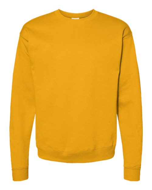 Hanes P160 — Unisex EcoSmart® Crewneck Sweatshirt — Gold