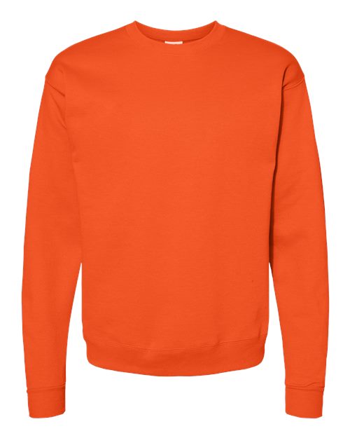 Hanes P160 — Unisex EcoSmart® Crewneck Sweatshirt — Orange