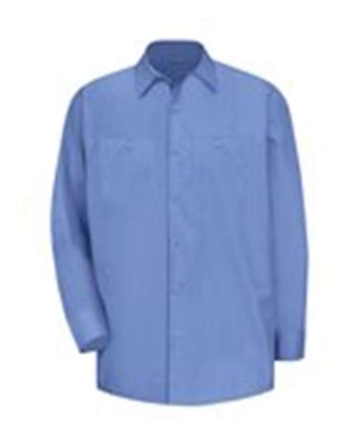Red Kap SB12T — Men's Tall Broadcloth Shirt — BS-Petrol Blue/ Navy