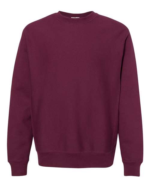 Independent Trading Co. IND5000C — Unisex Legend Premium Heavyweight Cross-Grain Crewneck Sweatshirt — Maroon