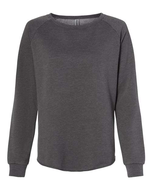 Independent Trading Co. PRM2000 — Women's California Wave Wash Crewneck Sweatshirt — Shadow