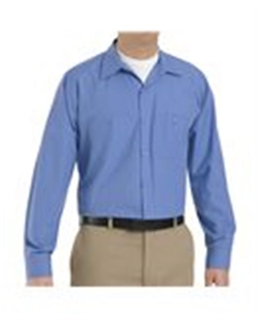 Red Kap SB12T — Men's Tall Broadcloth Shirt — main view