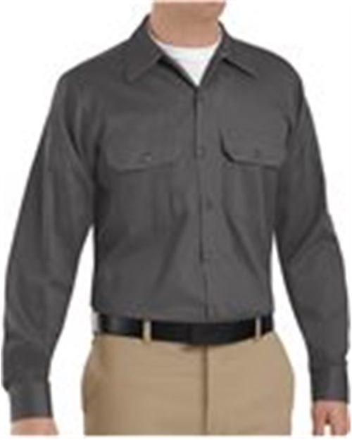 Red Kap SC70T — Men's Tall Deluxe Heavyweight Cotton Shirt — main view