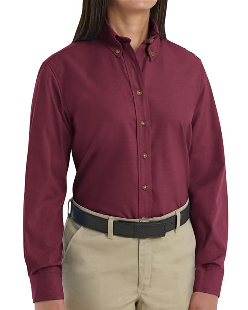 Red Kap SP91 — Women's Poplin Dress Shirt — main view