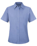 Red Kap SP25 — Women's Short Sleeve Specialized Pocketless Work Shirt — main view