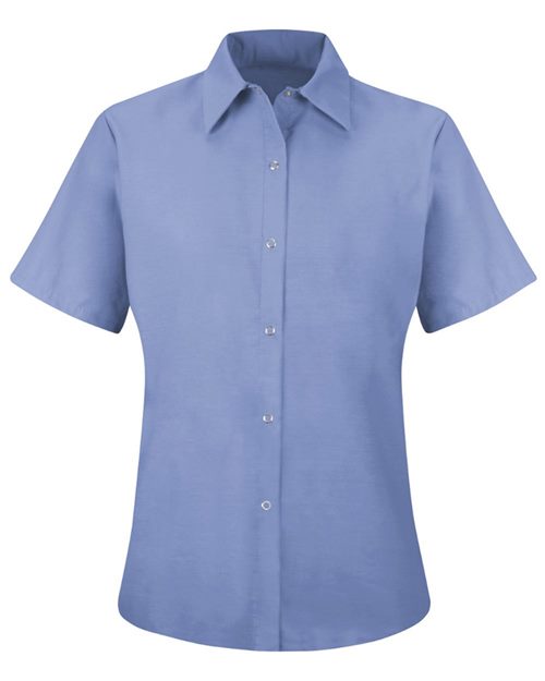 Red Kap SP25 — Women's Short Sleeve Specialized Pocketless Work Shirt — main view