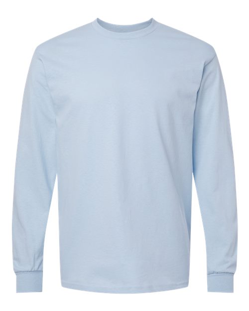 Gildan 5400 — Unisex Heavy Cotton™ Long Sleeve T-Shirt — Light Blue
