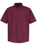Red Kap SP80T — Men's Tall Poplin Short Sleeve Dress Shirt — main view