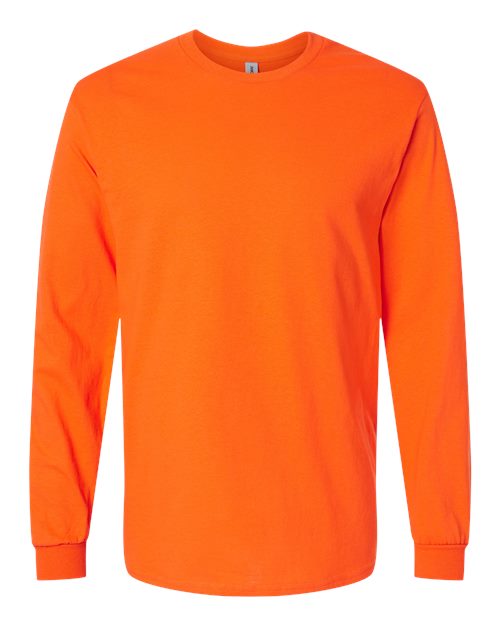 Gildan 5400 — Unisex Heavy Cotton™ Long Sleeve T-Shirt — Orange