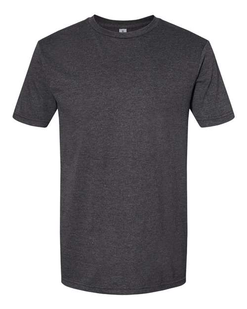 Gildan 64000CVC — Unisex Softstyle® CVC T-Shirt — Pitch Black Mist