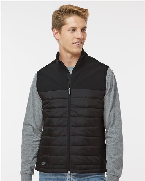 DRI DUCK 5318 — Men's Summit Soft Shell Puffer Vest — main view