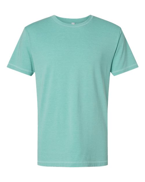LAT 6902 — Unisex Vintage Wash Tee — Washed Saltwater