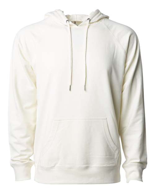 Independent Trading Co. SS1000 — Unisex Icon Lightweight Loopback Terry Hooded Sweatshirt — Bone