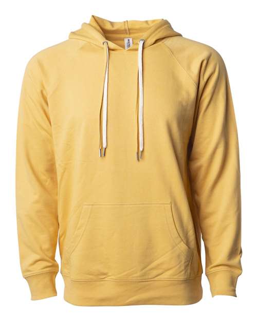 Independent Trading Co. SS1000 — Unisex Icon Lightweight Loopback Terry Hooded Sweatshirt — Harvest Gold