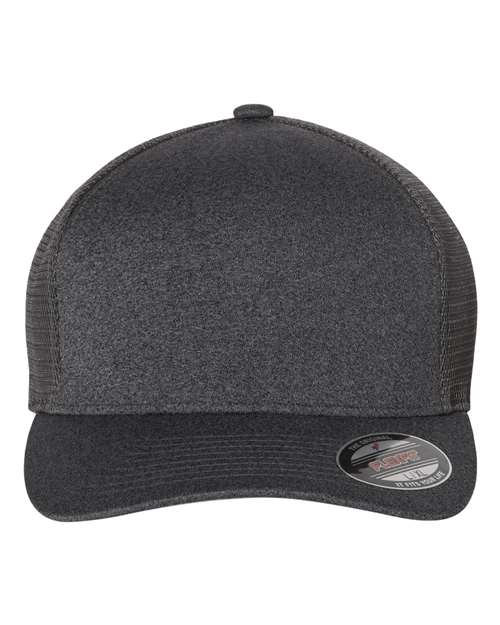 Flexfit 5511UP — Unipanel™ Trucker Cap — Melange Dark Grey