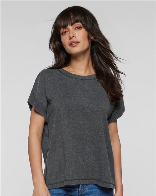 LAT 3502 — Women's Relaxed Vintage Wash Tee — main view