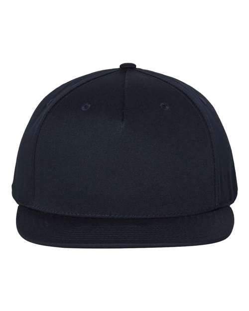 Richardson 255 — Pinch Front Structured Snapback Trucker Cap — Navy