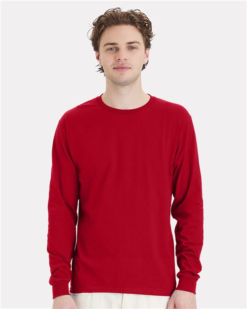 Hanes 5286 — Essential-T Long Sleeve T-Shirt — main view