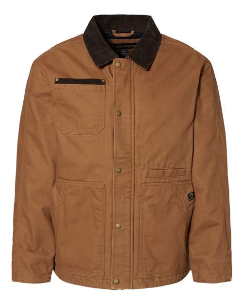 DRI DUCK 5091 — Men's Rambler Boulder Cloth Jacket — Saddle