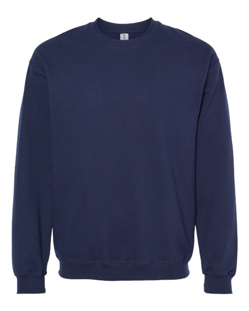 Gildan SF000 — Unisex Softstyle® Midweight Crewneck Sweatshirt — Navy