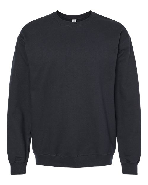 Gildan SF000 — Unisex Softstyle® Midweight Crewneck Sweatshirt — Black