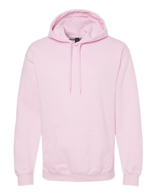 Gildan SF500 — Unisex Softstyle® Midweight Hooded Sweatshirt — Light Pink