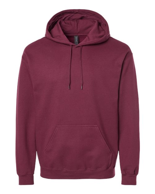 Gildan SF500 — Unisex Softstyle® Midweight Hooded Sweatshirt — Maroon