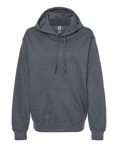 Gildan SF500 — Unisex Softstyle® Midweight Hooded Sweatshirt — Dark Heather