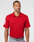Adidas A480 — Men's Floating 3-Stripes Polo — main view