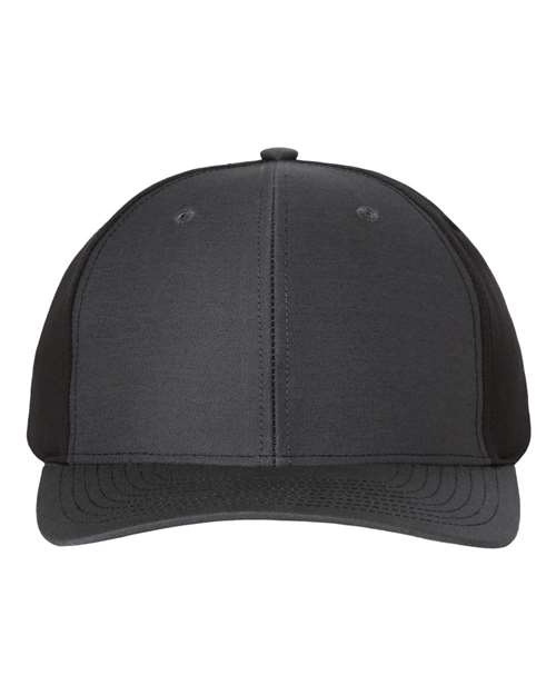Richardson 312 — Twill Back Trucker Cap — Charcoal/ Black