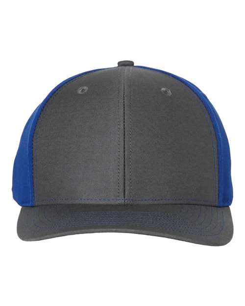 Richardson 312 — Twill Back Trucker Cap — Charcoal/ Royal