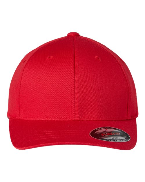 Flexfit 6277Y — Youth Cotton Blend Cap — Red