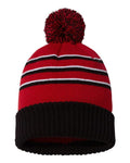 Richardson 134 — Pom Cuffed Beanie — main view