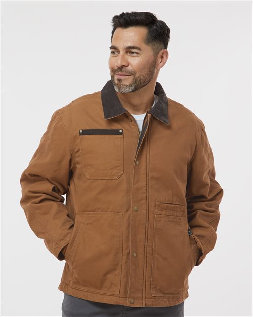 DRI DUCK 5091T — Men's Tall Rambler Boulder Cloth Jacket — main view