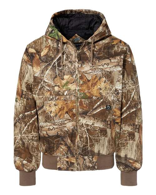 DRI DUCK 5034 — Men's Laramie Power Move Jacket — Realtree Edge