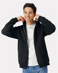 Gildan SF600 — Unisex Softstyle® Full-Zip Hooded Sweatshirt — main view