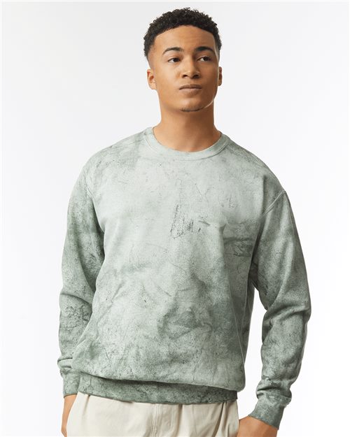 Comfort Colors 1545 — Unisex Colorblast™ Crewneck Sweatshirt — main view