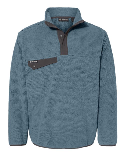 DRI DUCK 7355 — Men's Brooks Sherpa Mountain Fleece — Slate Blue