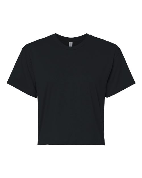 Next Level 1580 — Women's Ideal Crop Top — Black