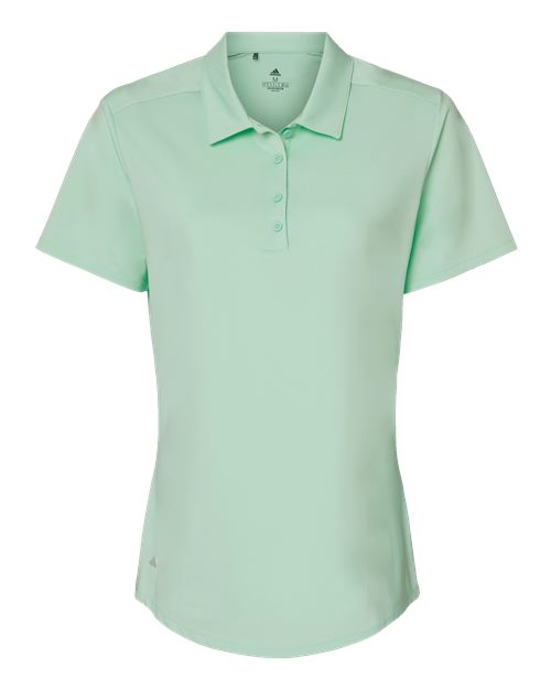 Adidas A515 — Women's Ultimate365 Solid Polo — Clear Mint