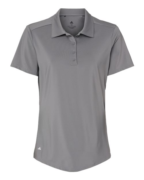 Adidas A515 — Women's Ultimate365 Solid Polo — Grey Three