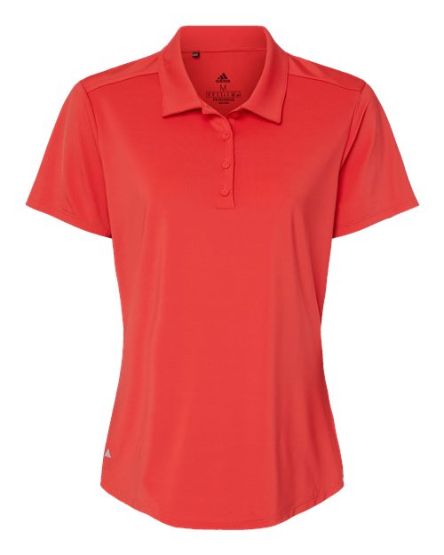 Adidas A515 — Women's Ultimate365 Solid Polo — Real Coral